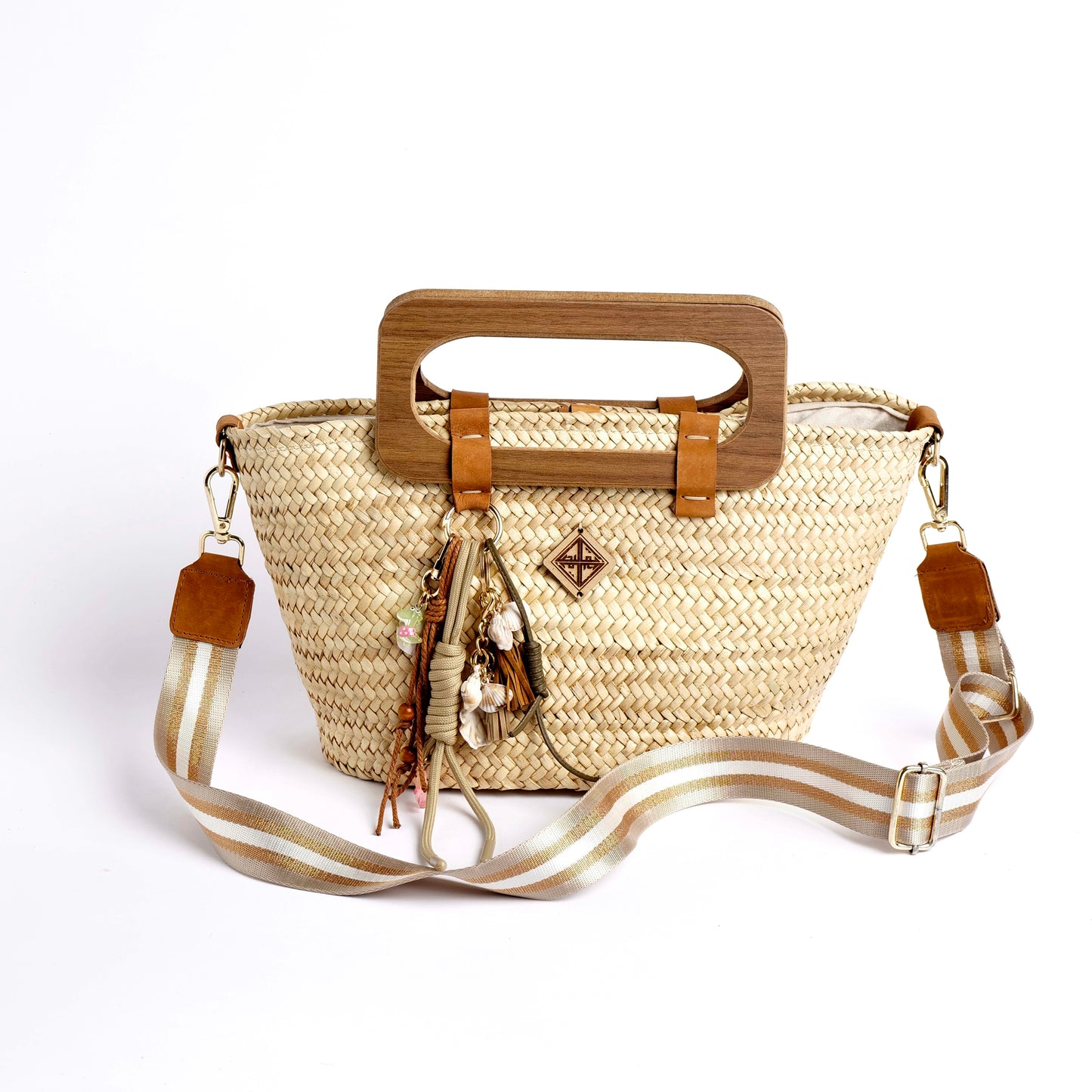 Fairouz Woven Basket Bag