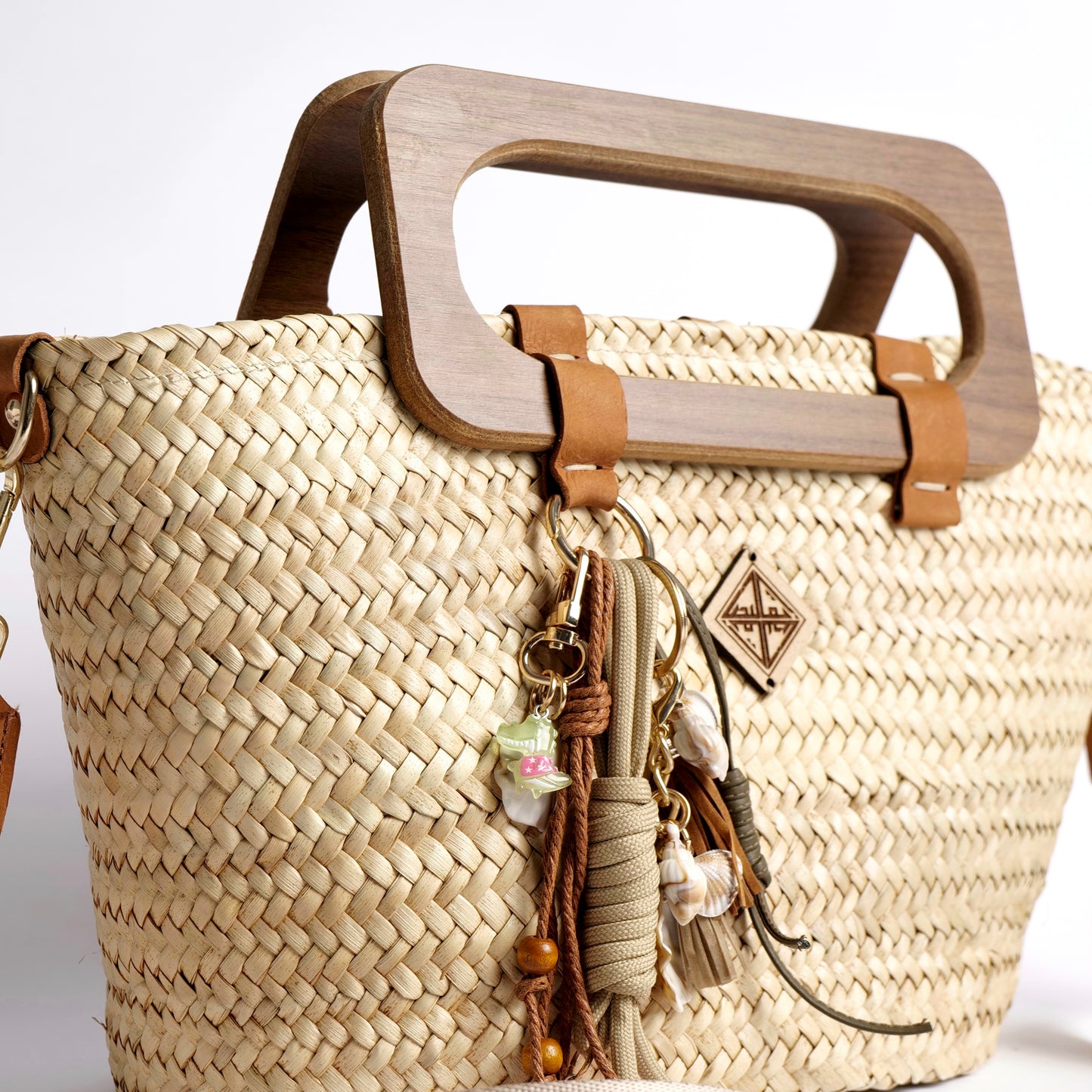 Fairouz Woven Basket Bag