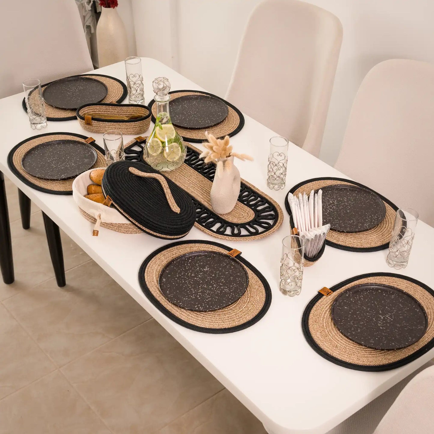Complete dining collection 6 persons