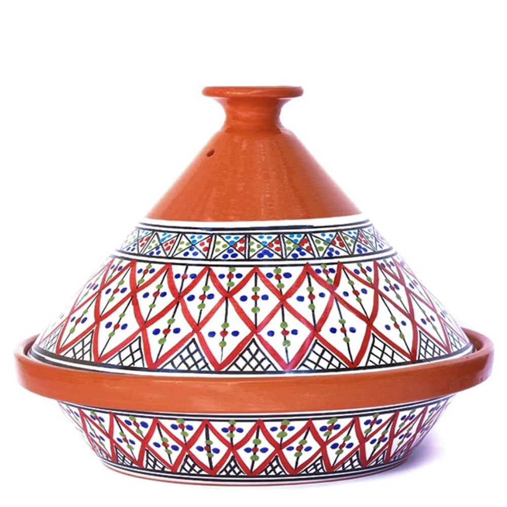 Tunisian Tagine Hand-made & Hand-Painted