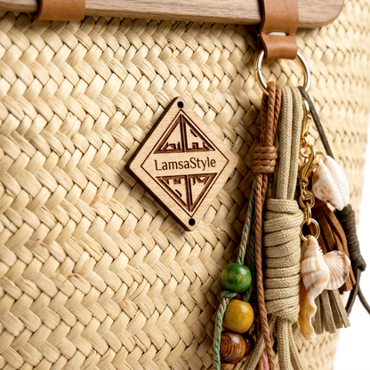 Fairouz Woven Basket Bag